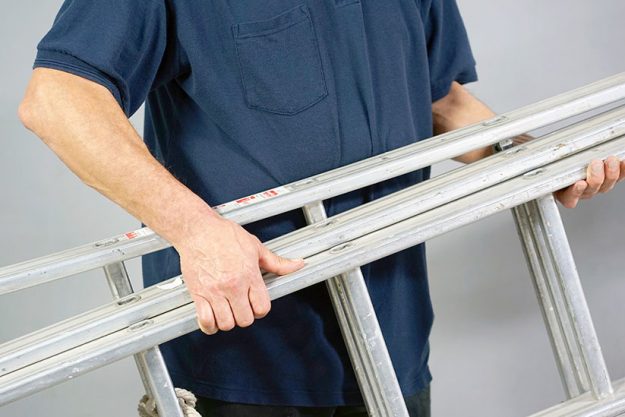 step ladder in hand step ladder in hand