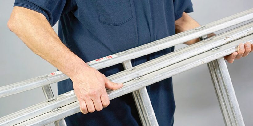 step ladder in hand step ladder in hand